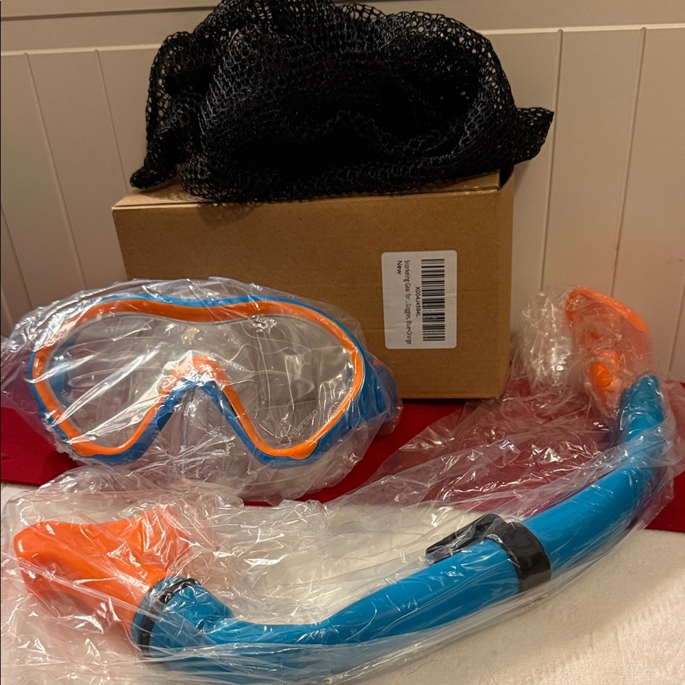 Swimline Snorkeling Masks & Snorkeling Sets Blue and Orange